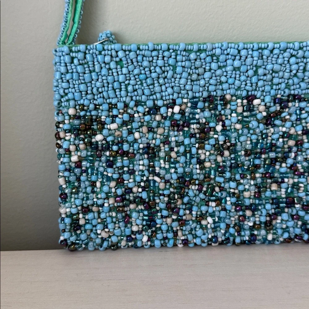 Bali Hai Beaded Clutch Wristlet - Picture 3 of 6